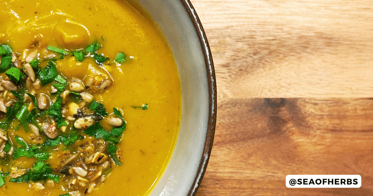 Jerusalem Style Butternut Squash Soup